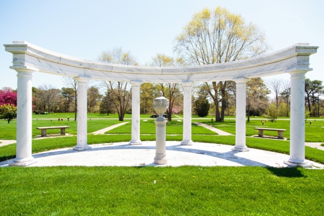 Arc of Serenity Open in Pinelawn Memorial Park And Arboretum