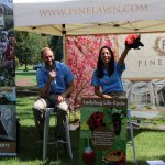 pinelawn staff at the pinelawn tent