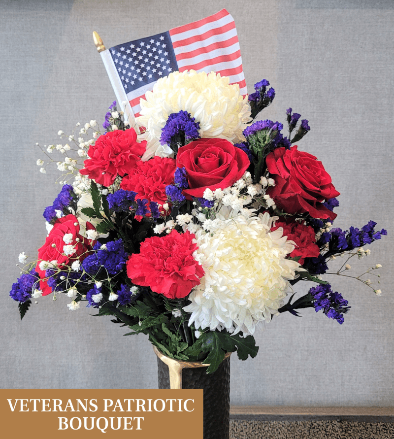 Veterans Patriotic Bouquet