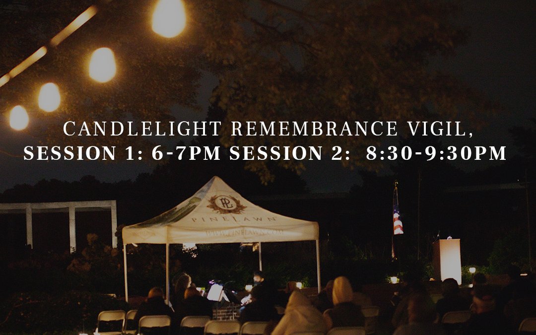 Candle light remembrance vigil