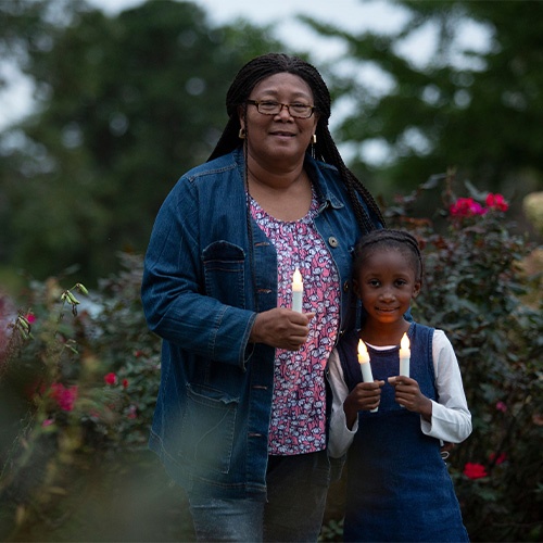 Candlelight Vigil, October 3rd & 6th 2021