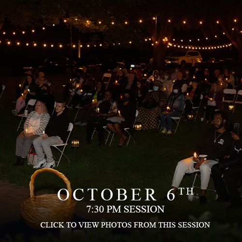 Candlelight Vigil, October 3rd & 6th 2021