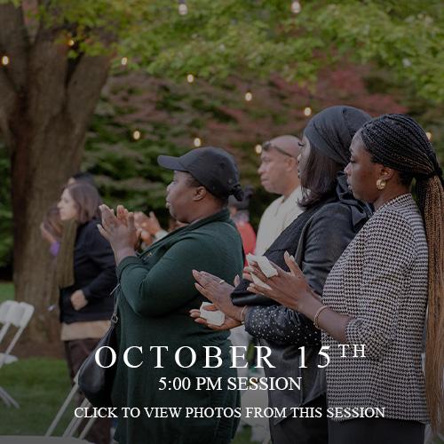 Candlelight Vigil, Oct 15th & 16th 2022