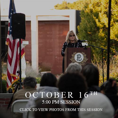 Candlelight Vigil, Oct 15th & 16th 2022