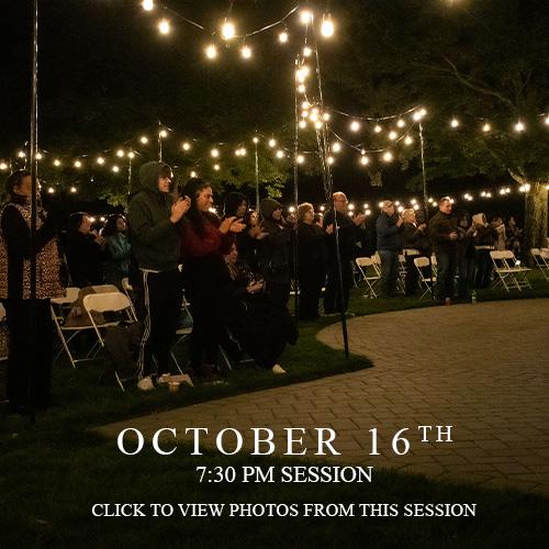 Candlelight Vigil, Oct 15th & 16th 2022