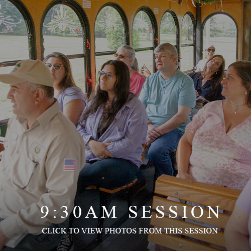 9:30 am session button click to view photos from this session