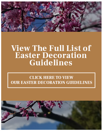 View The Full List of Easter Decoration Guidelines